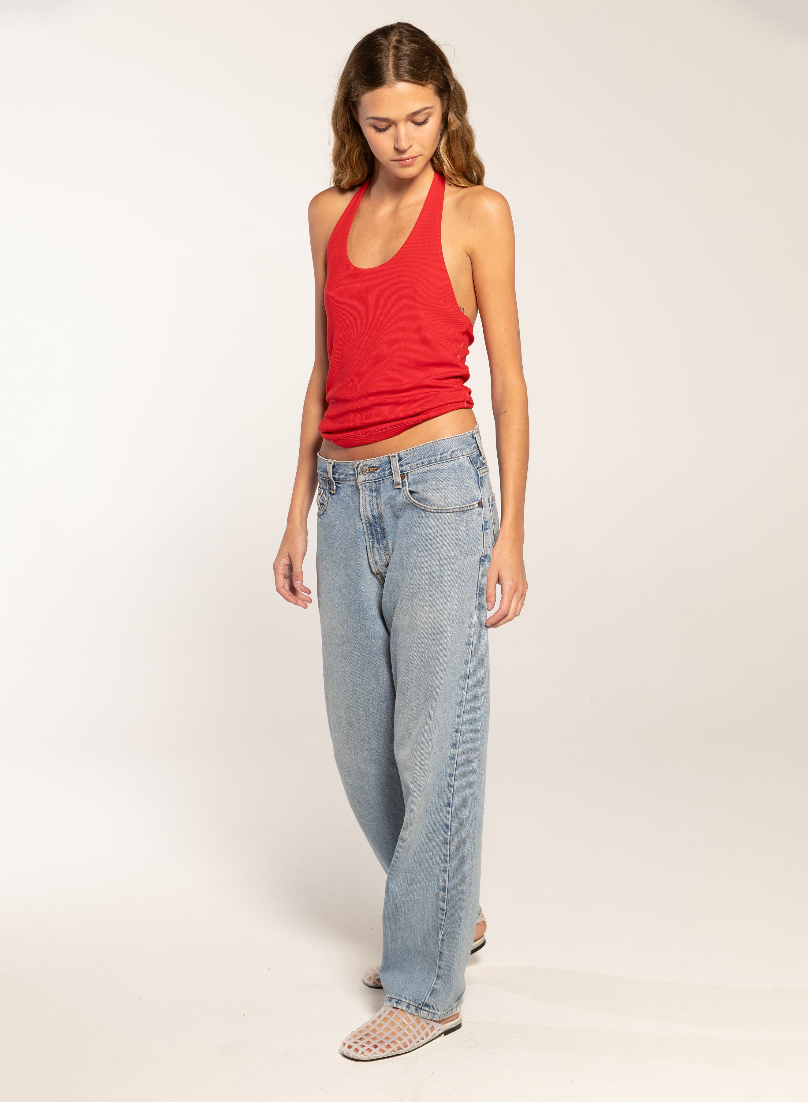 Abby Scoop Neck Halter