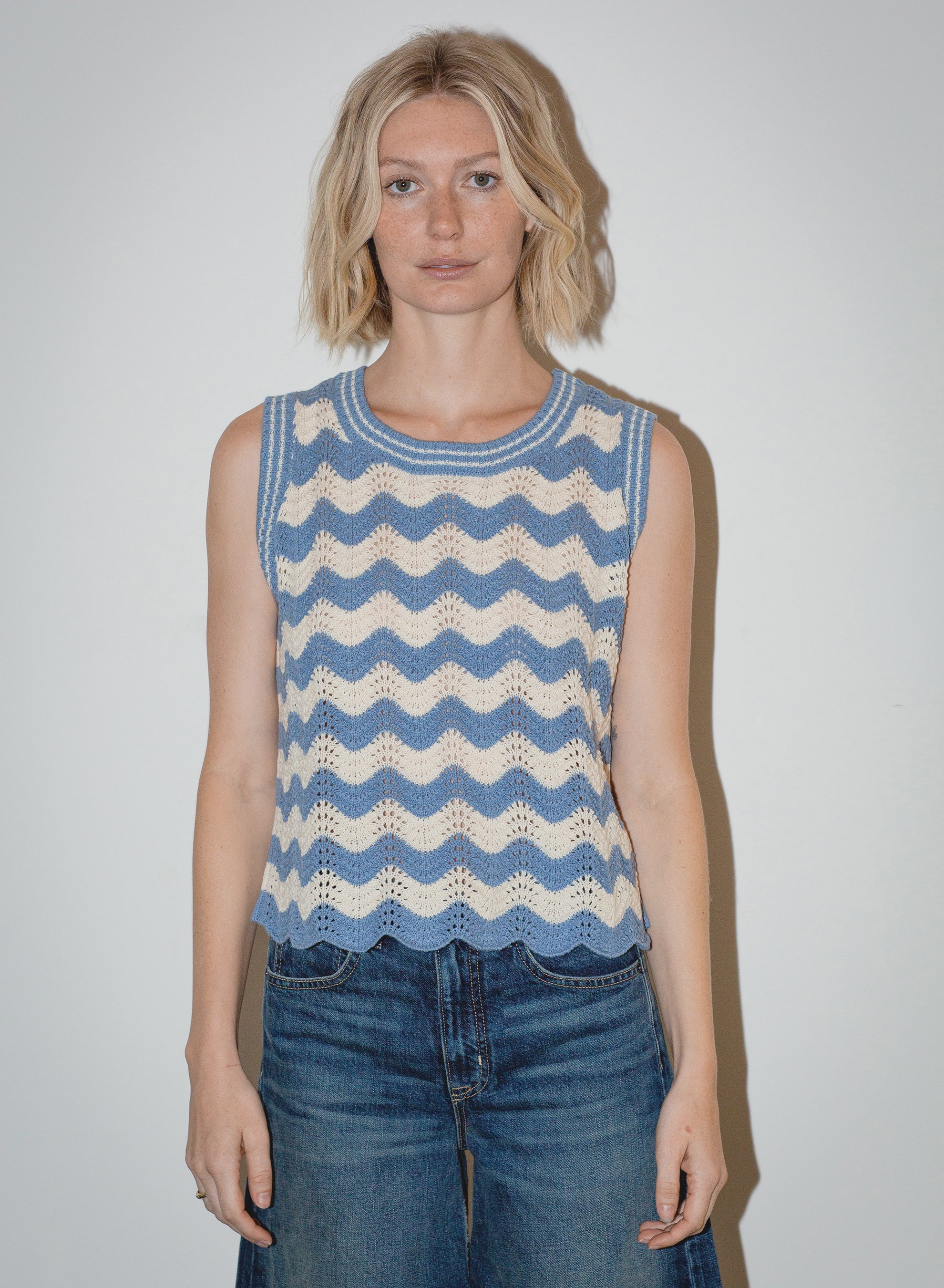 Jess Crochet Tank