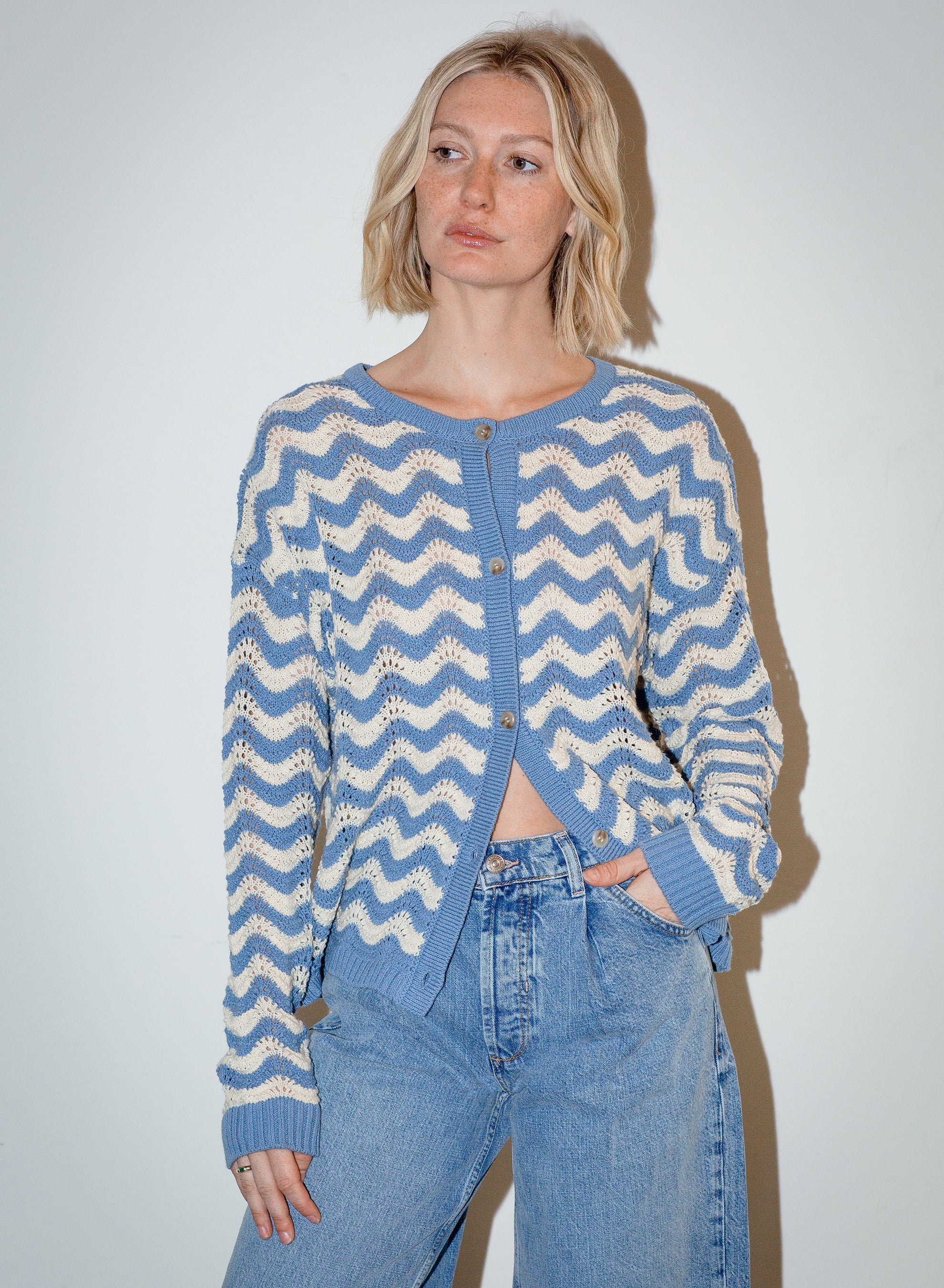 Cassie Crochet Cardigan